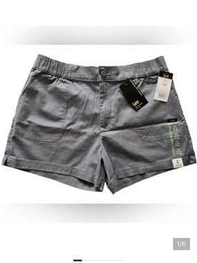 NWT Lee Women's Gray Cargo Shorts